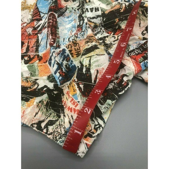 Boardshorts 14'' Length Surfer Hawaiian Size 30 in - Picture 7 of 10